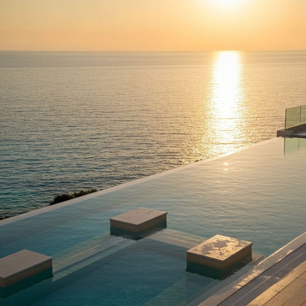 Destino de viaje de lujo